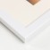 Photo frame plastic 21x30 cm (Paspartt 15x20 cm), white