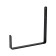 Holder wall, universal, 200x210x80x20, black color
