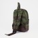 Baby backpack with zipper, external pocket, reflective strip, khaki color/camouflage