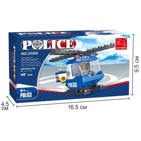 Constructor "Police Helicopter", 47 details-2
