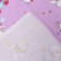 Diaper Kroshka I "beasts" b. Lilac, 90*120 cm, 100 cotton, flannel