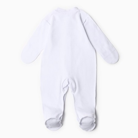 Kombinson with closed handles, white/bear, height 62 cm-4