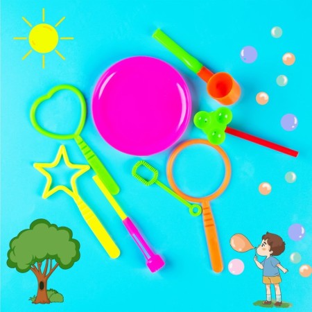 Experiments with soap bubbles "Funny bubbles"-5