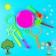 Experiments with soap bubbles "Funny bubbles"