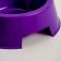 Plastic bowl 17 x 17 x 5 cm, 400 ml, purple