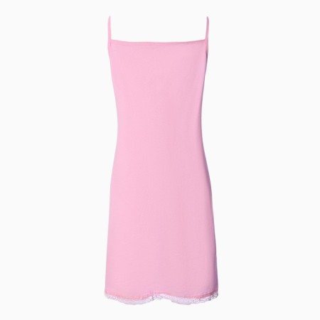 Night shirt female "double openwork", pink color, size 48-2