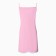 Night shirt female "double openwork", pink color, size 48