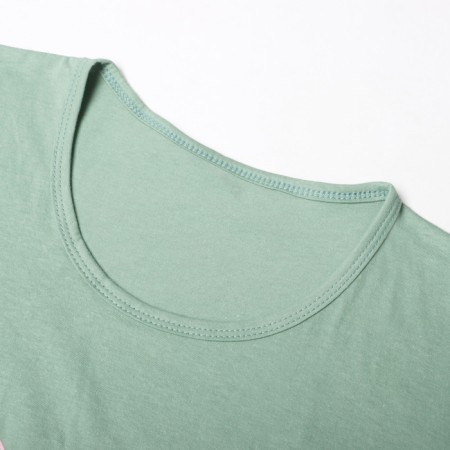 Female home set (T -shirt/pants) "Koala", green/pink color, size 62-1