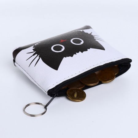 Monetnik's wallet with a zipper, color mix-4