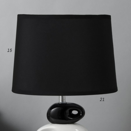 Highway lamp 16876/1RD+WT E14 40W white-black 23x16x34 cm Risalux-4
