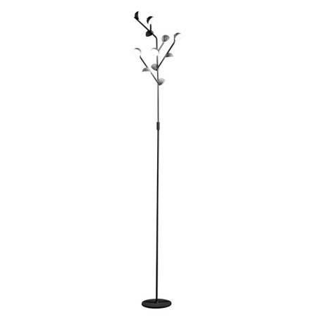 Taleser Mantra Adn, Led, 1375lm, 3000k, 290x300x1580 mm, black color