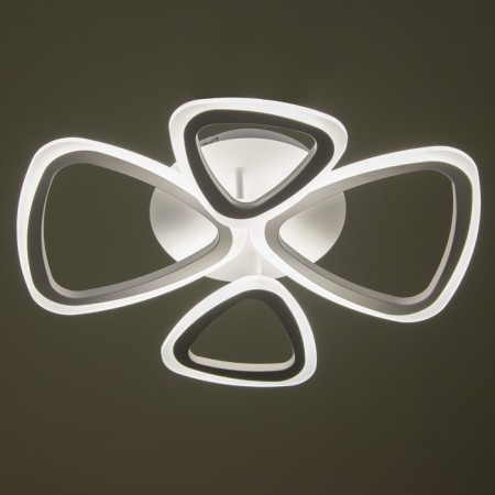 Люстра с ПДУ 59111/4WT LED 84Вт 3000-6000К диммер белый 61,5х38х7,5 см BayerLux-3