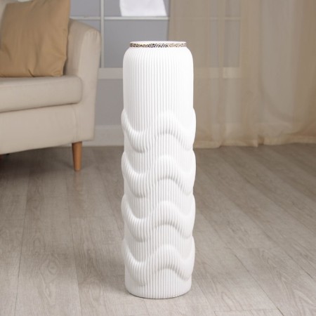 VAZA Keramics Floor "Caileb" horizontal, 60 cm, white
