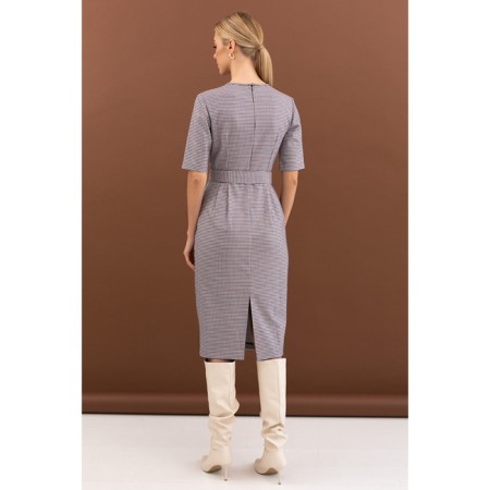 Women's dress, size 56, blue color-1