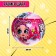 Polly Girl doll in a ball, with meal