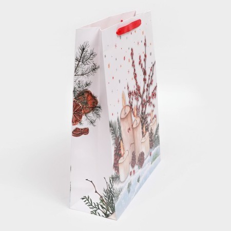 Gift, laminated, "candles" package, 31 x 40 x 11.5 cm-2
