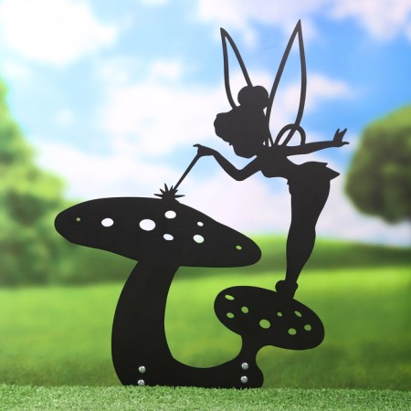 A set of garden figures "Magic Fairies", 2 pcs, 27x39.5cm/33x41cm, black-1
