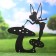 A set of garden figures "Magic Fairies", 2 pcs, 27x39.5cm/33x41cm, black