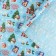 Double -sided craft paper "Mail Santa Claus", 70 x 100 cm, New Year