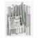 Tundra dowel-gvo, spine, plastic, secret cuff, 6x60 mm, 16 pcs