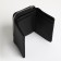 Women's wallet on a magnet, black color