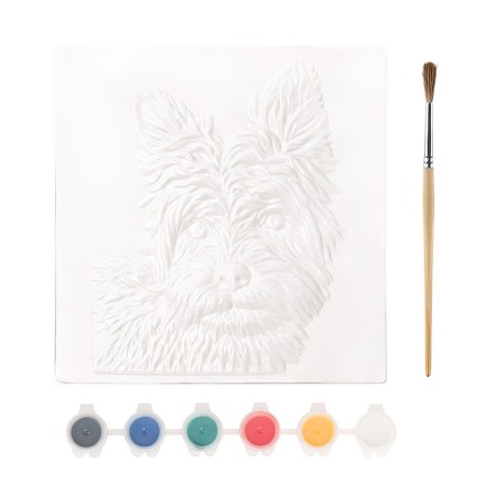 Reusable coloring "Dog", 20 × 20 cm-2