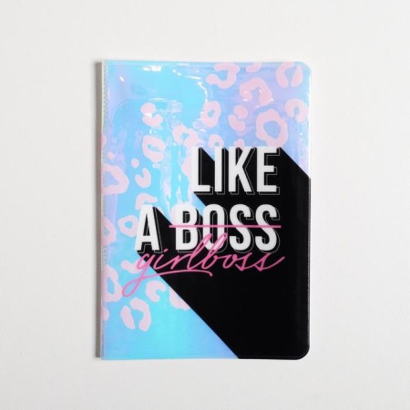 Holographic passport cover Like a Girlboss-4
