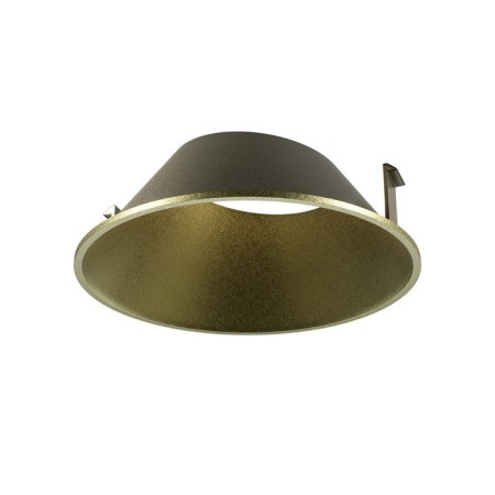 A decorative frame frame for the Wise series, 49x49x18 mm, matte gold