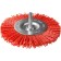 Disc "bison" 35161-100_z02, nylon, abrasive coating, 100 mm