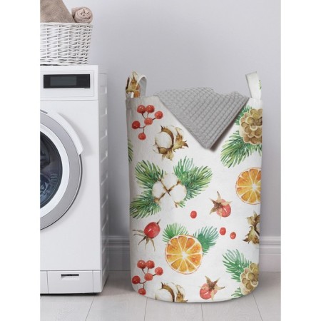 Basket for storage of things "Christmas still life", size 40x60 cm