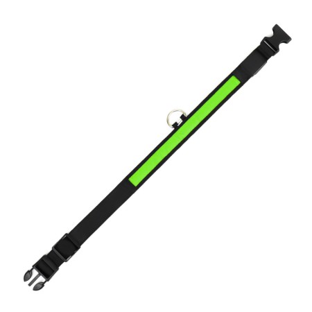 Collar with backlight Flash 3 glow modes size L, Osh 45-52 x 2.5 cm Green-6