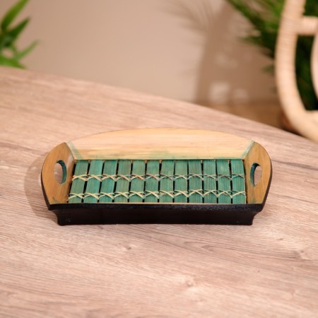 Bamboo tray 25x18x4 cm-3