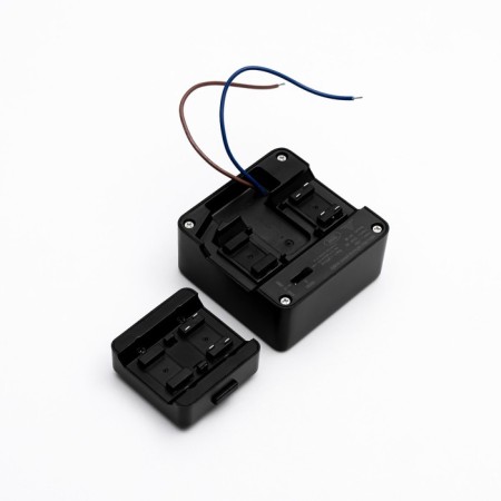 Driver for the track system "SLIM-200" 200W 48V black 8.8x8.8x4.1cm-1