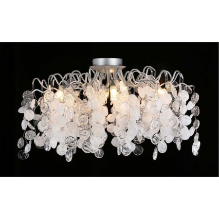 Ceiling Crystal Lux, Tenerife 3181/108, G9, 8x40 W, 30x66x66 cm, Silver color-1