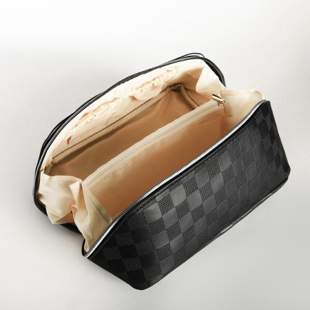 Cosmetic bag-sulf on lightning, black color-2