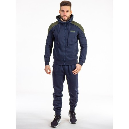 Sports costume men's ise, size 46, dark blue color, khaki-7