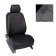 Autorekhly for Ford Mondeo Trend, 2007-2013, black, eco-leather, set