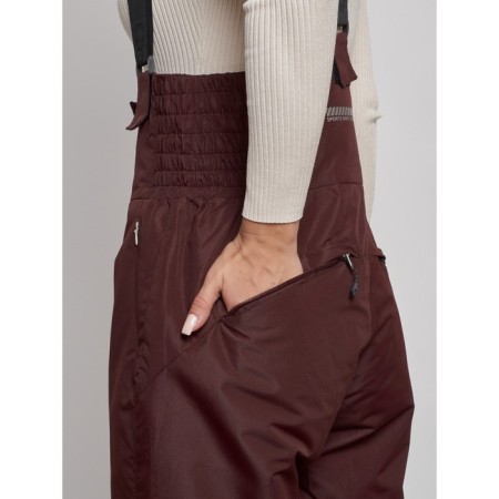 Semicunners of the winter winter, size 46, dark brown color-8
