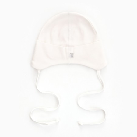 Children's hat, milk color, size 38-40-2