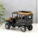 Metal souvenir "Retro. Black-gold car" 16.7x7.7x11 cm