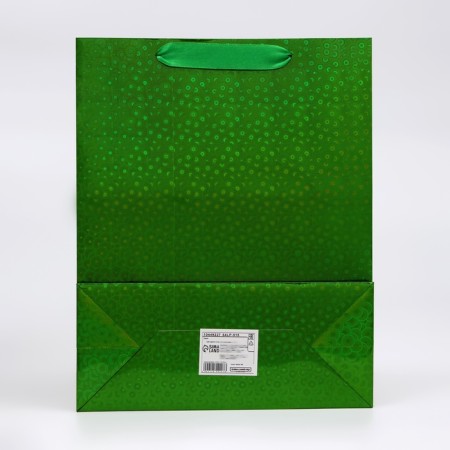 Package Hologography with a window, "Green", M 32 × 25.5 × 11 cm set 1 pc.-1