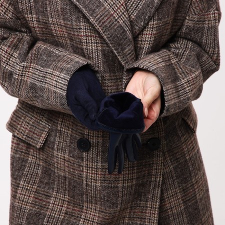 Gloves are female, dimensionless, without insulation, blue color-4