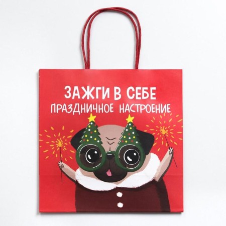 Gift package "Light in yourself", 22 x 22 x 11 cm, New Year-5