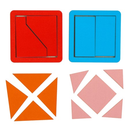 Board game "Entertaining squares"-3