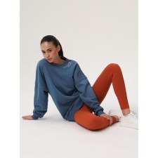 Легинсы женские в рубчик Mirey Leggings, размер 46-48, цвет корица