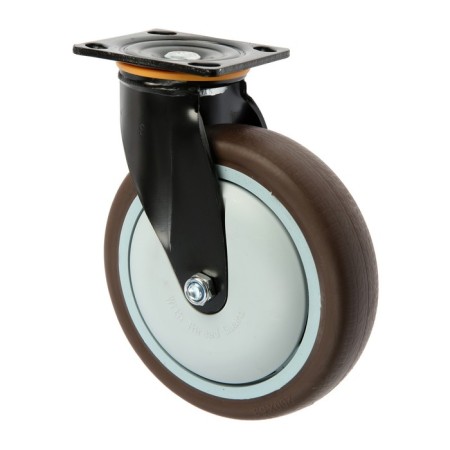 Wheel for transp. Tagging tundra tundra, d = 200 mm, on the predpart, TPR coating