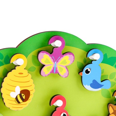 Toy with hooks "Forest tree"-6