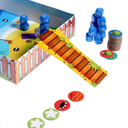 Board game "Frantic flight", 2-4 players, 8+-10