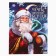 Happy New Year poster, Santa Claus and Snake, 30 x 40 cm