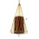 Lamp Bayerlux "Wortex" 1x40W E27 gold 27x27x120 cm.